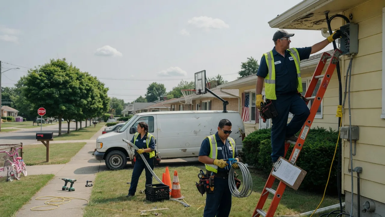 Licensed Electrician in London Mills, IL near me
